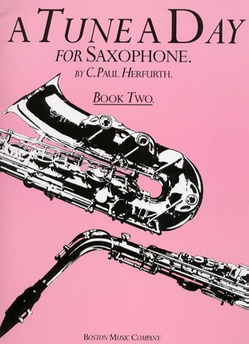 HERFURTH A TUNE A DAY X SAX BOOK TWO+CD
