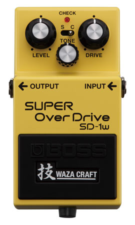 Boss SD1W Super Overdrive Waza Craft