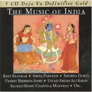 CD THE MUSIC OF INDIA 5CD