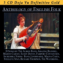 CD ANTHOLOGY OF ENGLISH FOLK  5CD