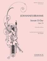 BRAHMS SONATA OP.78 x V.CELLO & PF