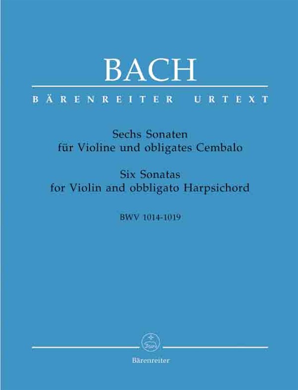 BACH 6 SONATE X VL. PF. BWV 1014-1019