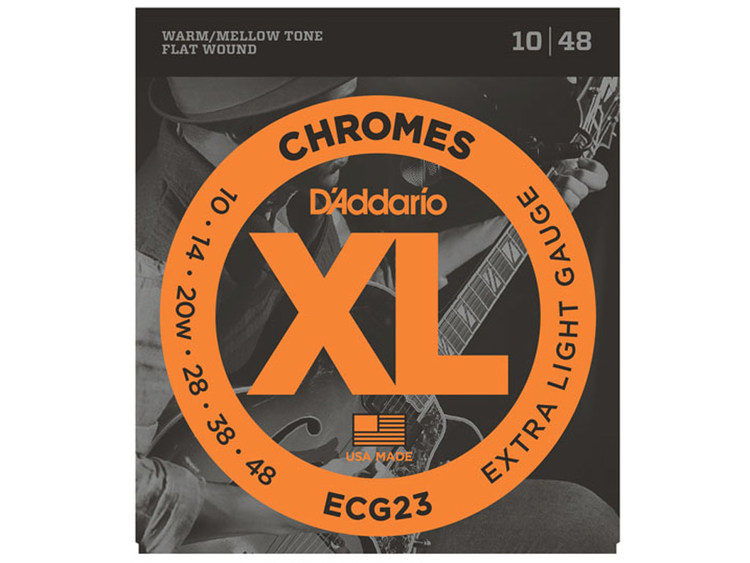 D'Addario ECG23 Chromes Extra Light