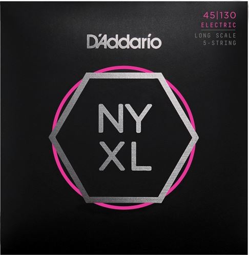 D'Addario NYXL45130 Set Corde per Basso