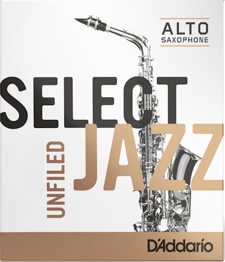 D'Addario Select Jazz Unfiled 3M Sax contralto ancia
