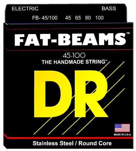 DR Strings FB-45/100 Fat Beams Corde Per Basso