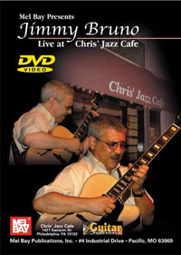 DVD JIMMY BRUNO LIVE AT CHRIS' JAZZ CAFE