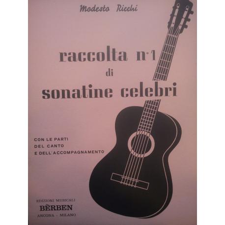 ALBUM RACCOLTA N.1 DI SONATINE CELEBRI