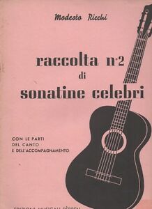 ALBUM RACCOLTA N.2 DI SONATINE CELEBRI