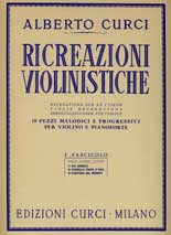 CURCI RICREAZIONI VIOLINISTICHE VOL.1 VN
