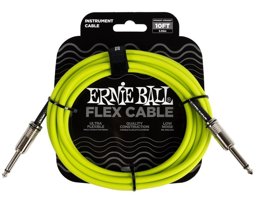 Ernie Ball 6414 Flex Cable Green 3M