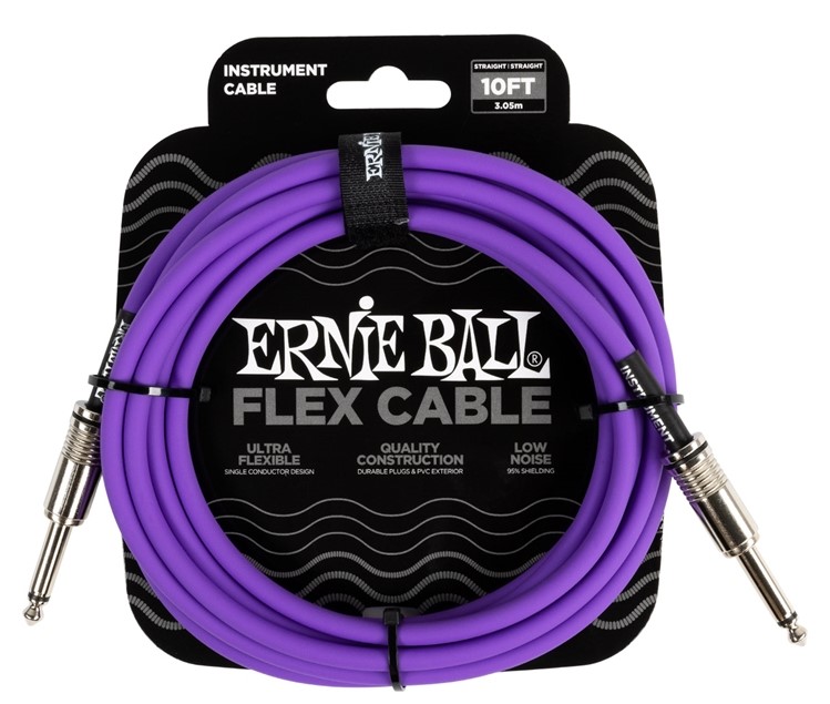 Ernie Ball 6415 Flex Cable purple 3M