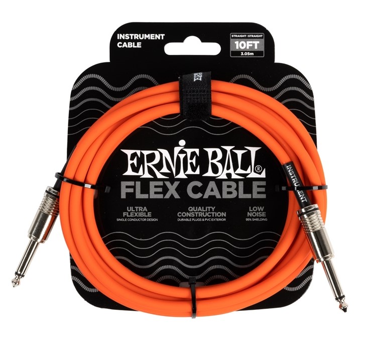 Ernie Ball 6416 Flex Cable Orange 3M