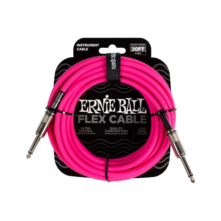 Ernie Ball Flex Cable Pink 6M