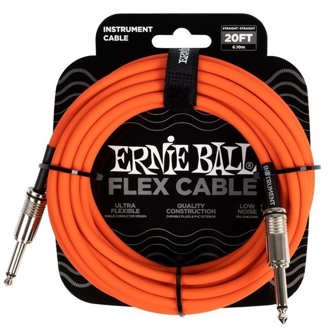 Ernie Ball 6421 Flex Cable Orange 6M