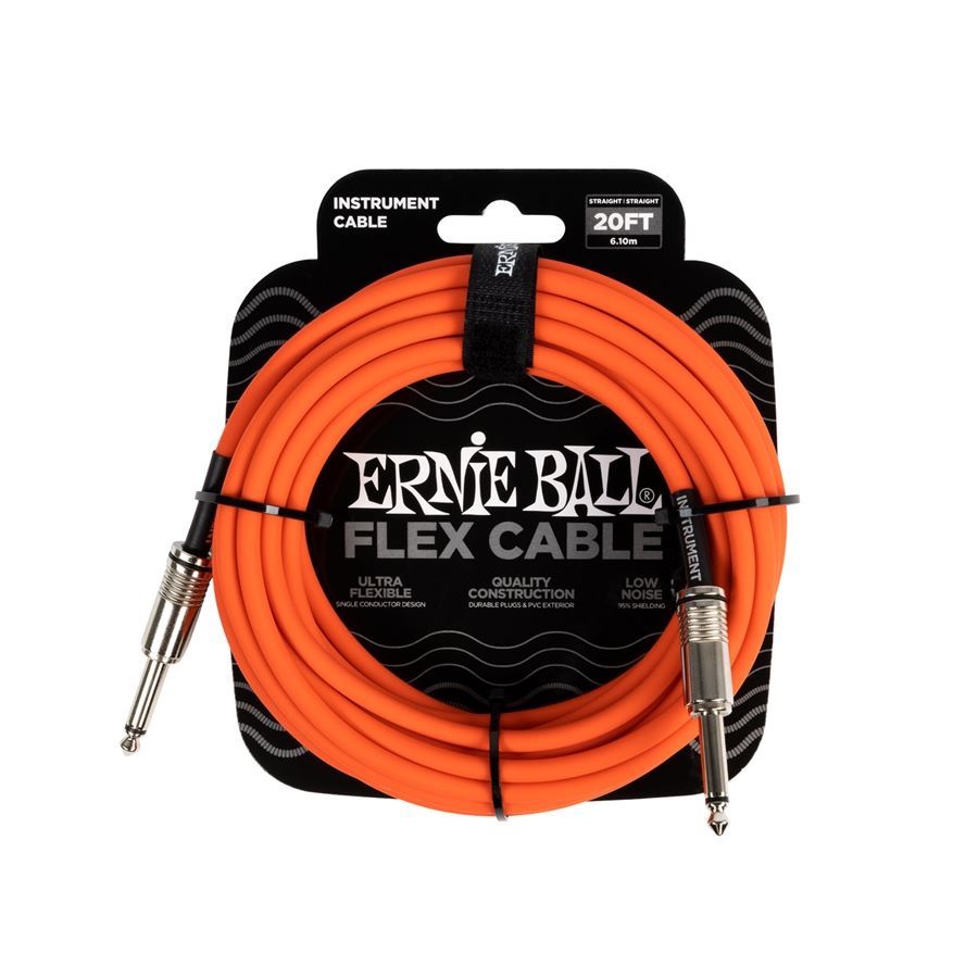 Ernie Ball Flex Cable Orange 6M