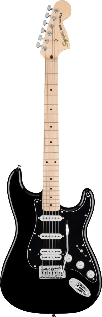 Squier Affinity Series Stratocaster HSS Black
