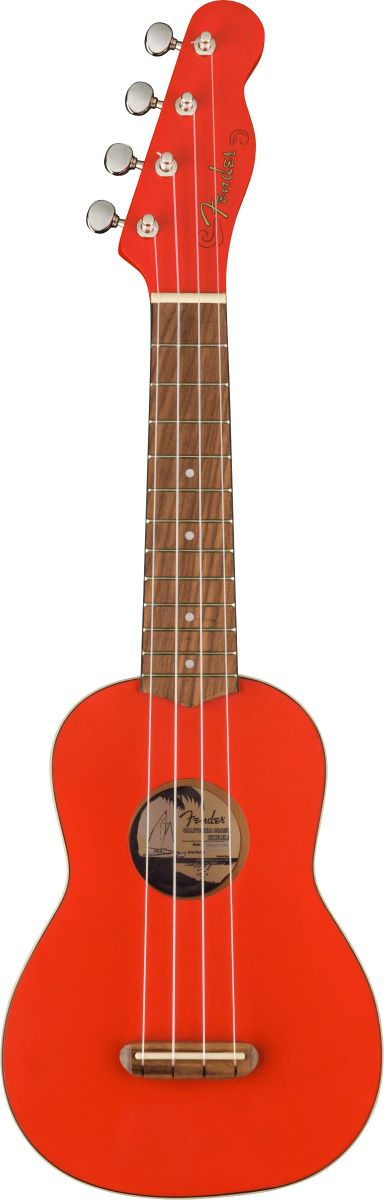 Fender Venice Soprano Fiesta Red