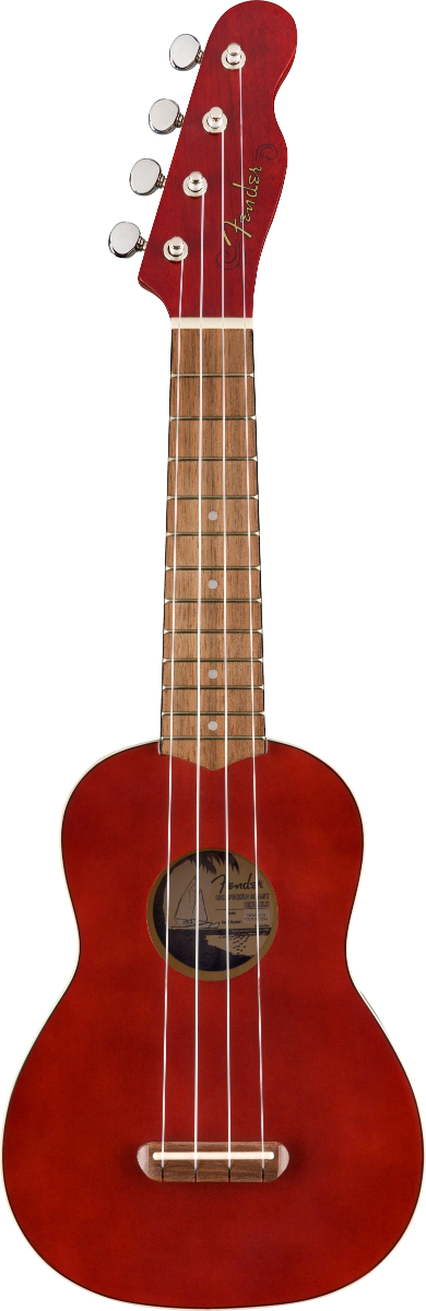 Fender Venice Soprano Ukulele Cherry