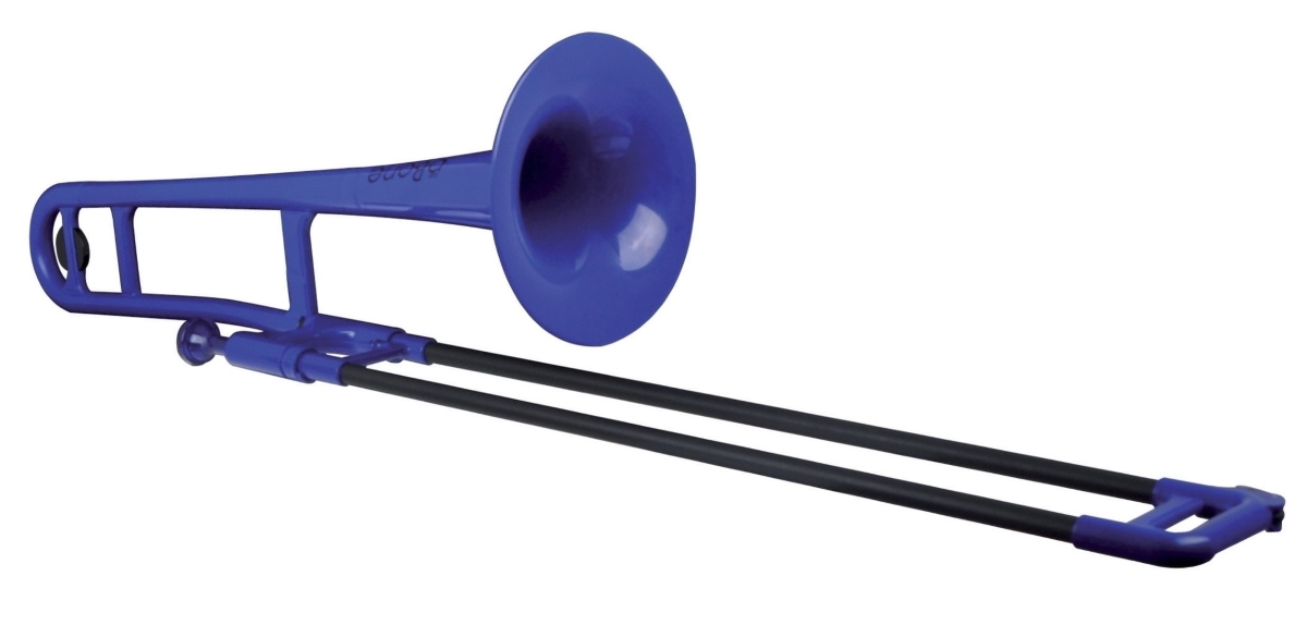Pbone Trombone in ABS Blu con Borsa
