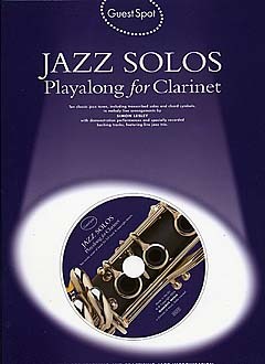 ALBUM JAZZ SOLOS PLAYALONG X CLARINO+CD
