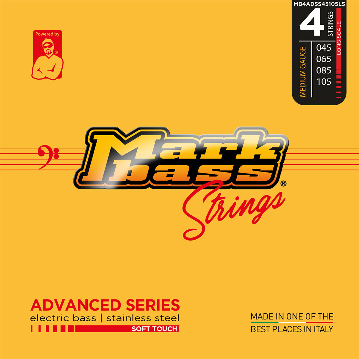 Markbass Corde Per Basso 45-105 Advanced Series
