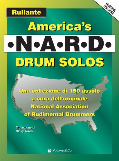 ALBUM AMERICA'S N.A.R.D. DRUM SOLOS (ITA) RULLANTE
