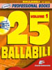 ALBUM 25 BALLABILI VOL.1+CD MIB INSTRUME