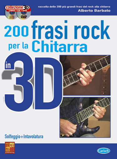 BARBATO 200 FRASI ROCK X CH. 3D+CD+DVD