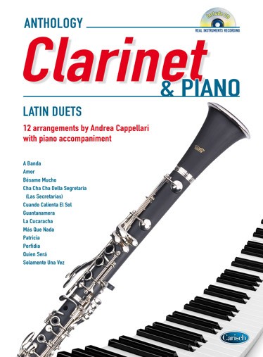 Edizioni musicali CAPPELLARI DUETS LATIN +CD X CL/PF -ML3328-