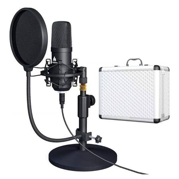 Maono Tech AU-A04TC microfono Usb con valigetta