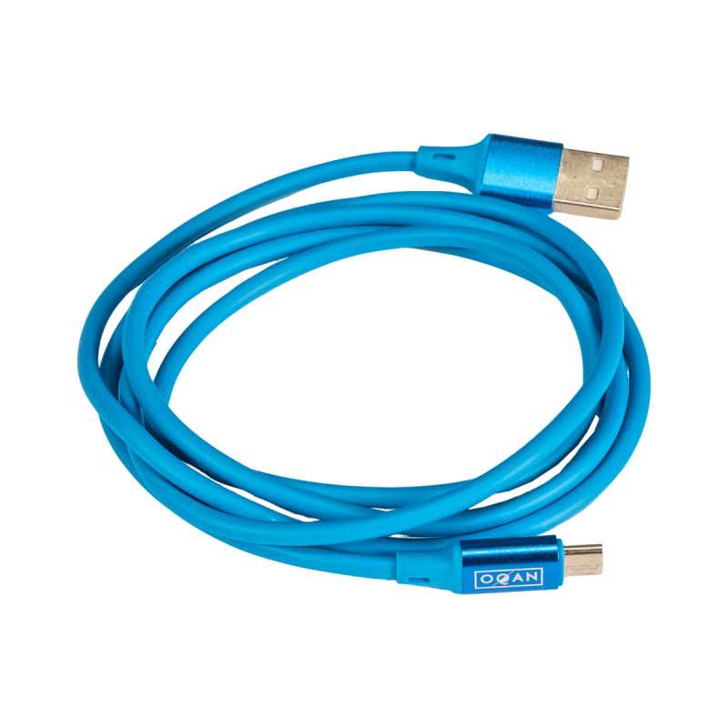 Oqan Cavo Micro USB Blu