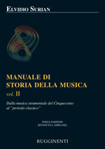 SURIAN MANUALE DI STORIA D/MUSICA VOL.2