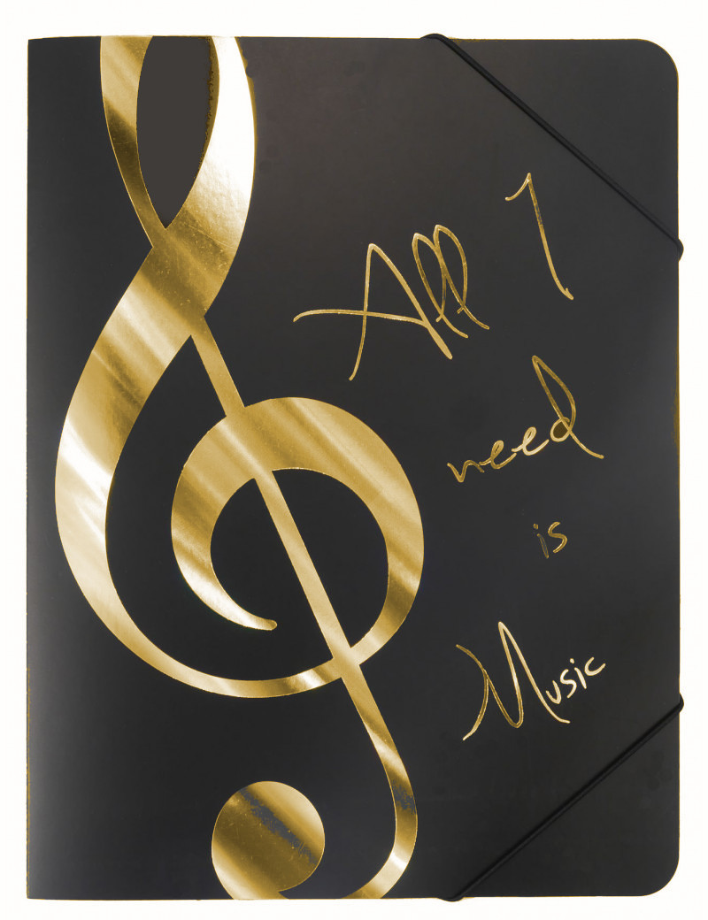 A-GIFT REPUBLIC F 1035CARTELLINA ALL I NEED IS MUSIC