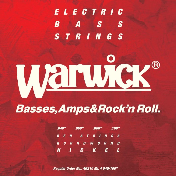 Warwick Red Label Basso Elettrico 4 St 040-100 Nickel