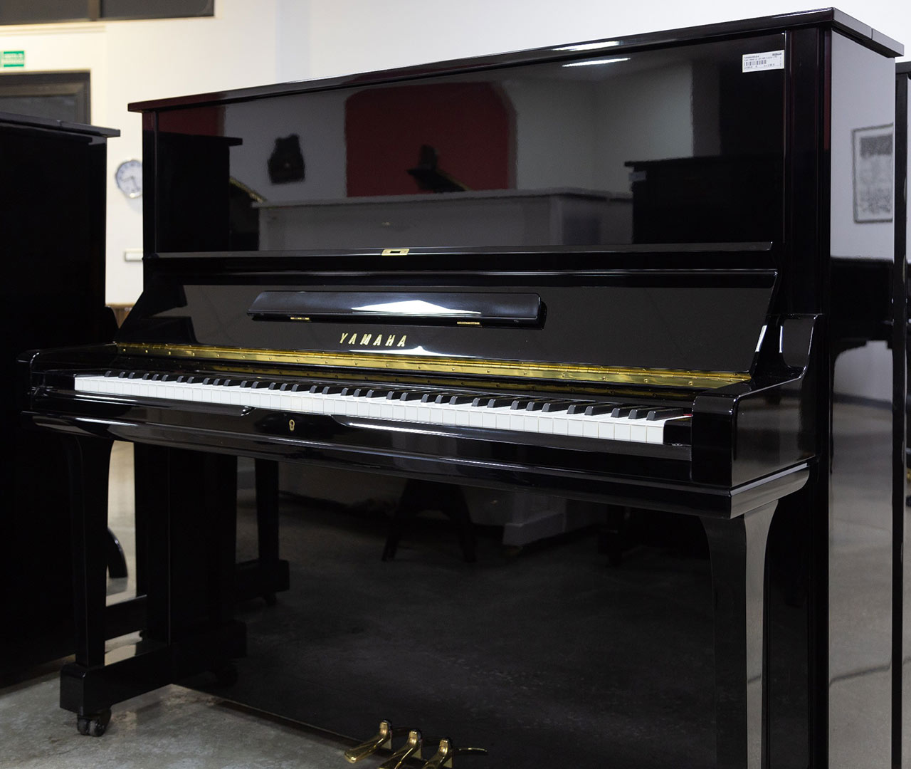 Yamaha U3FS Pianoforte Verticale Nero