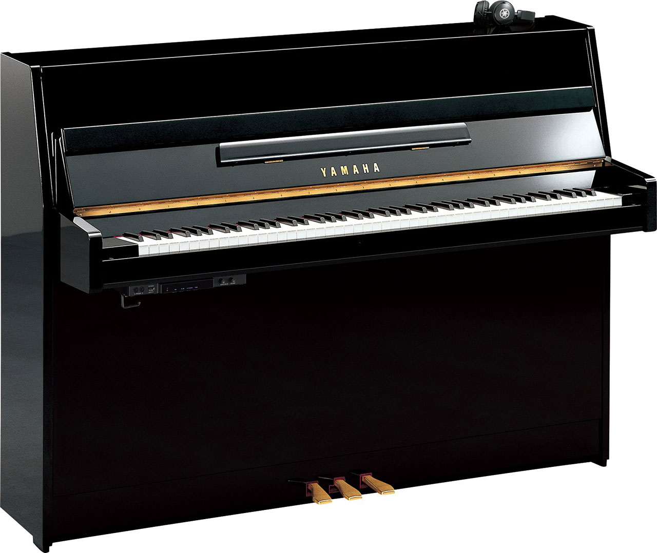 Yamaha B1 SC2 Pianoforte Verticale Silent Nero